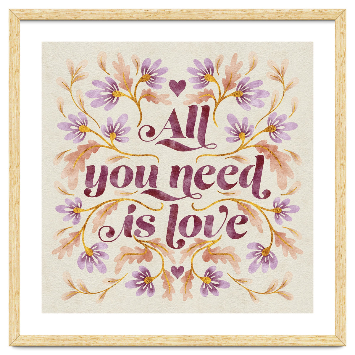 All You Need Is Love