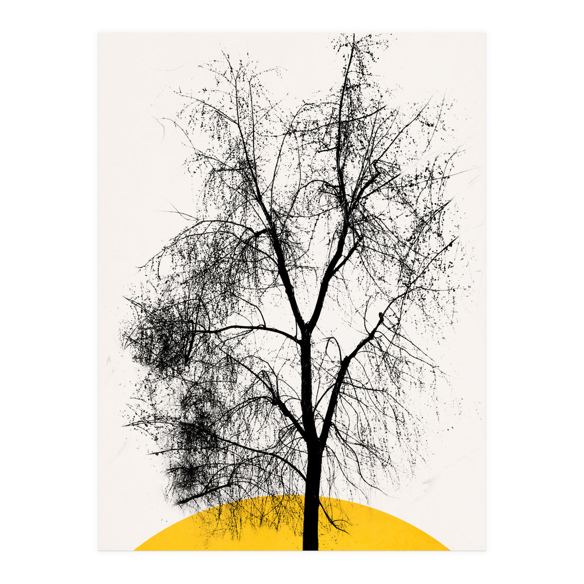 Dark Feather Tree (Print Only)