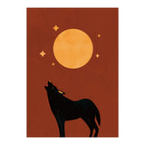 Wolf Full Moon (Print Only) thumbnail