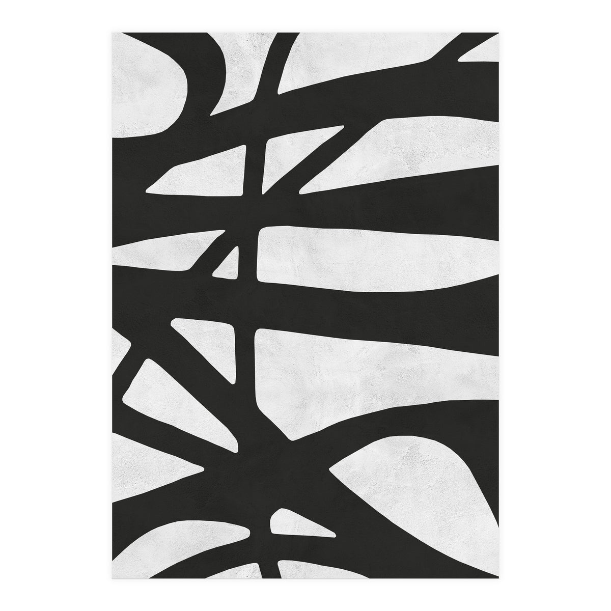 Expressionist black and white IV (Print Only)