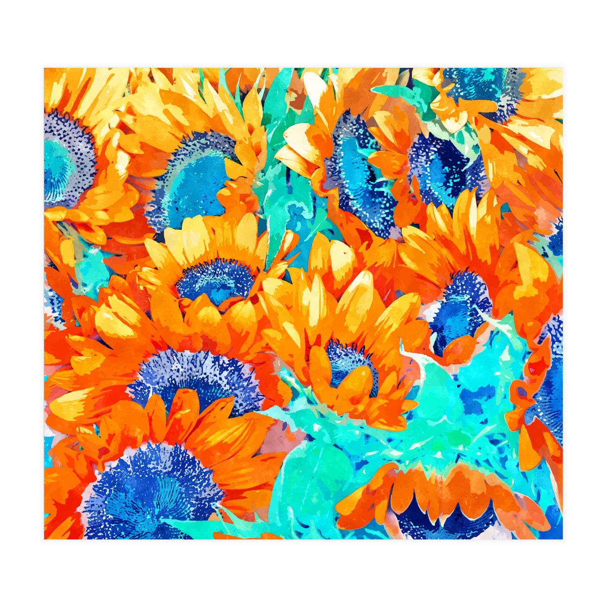 Sunflower Garden (Print Only)