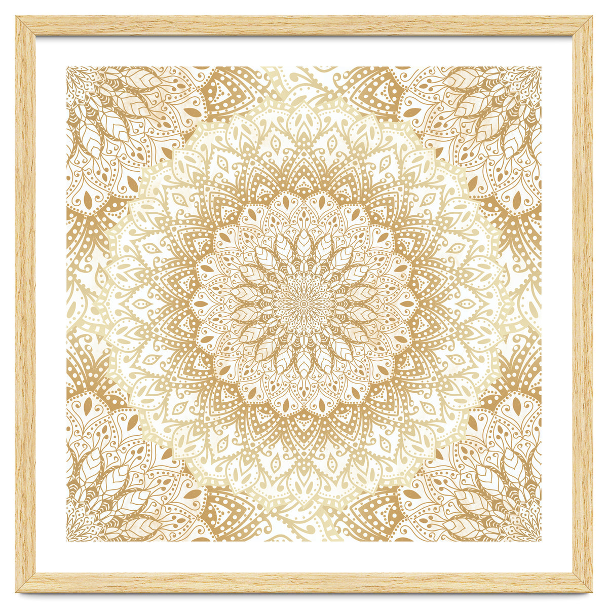 Mandalas For May Gold