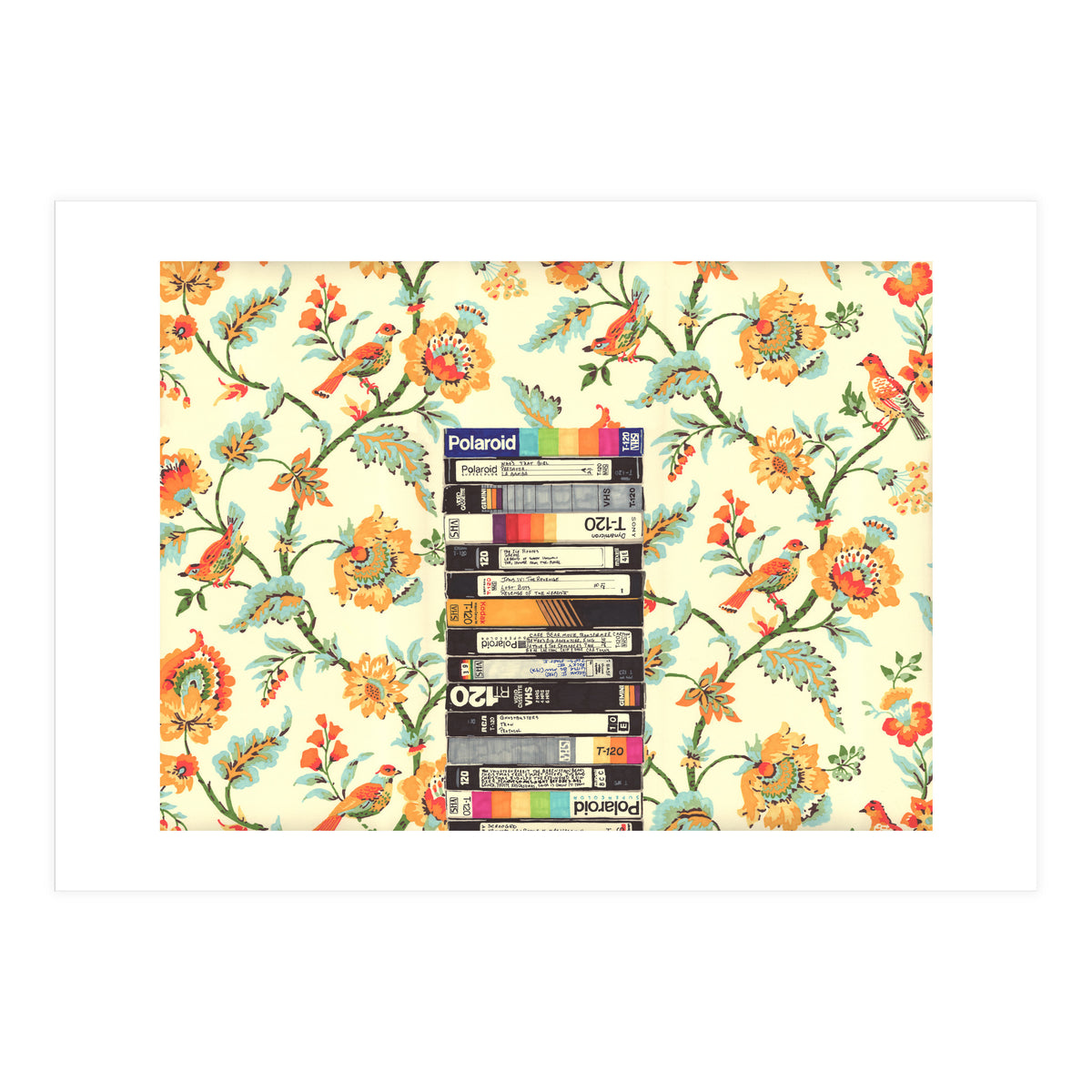 VHS & Entry Hall Wallpaper (Print Only)