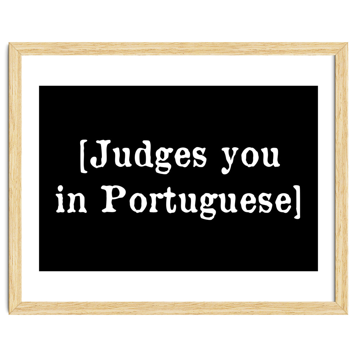 Judges You In Portuguese