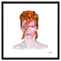 David Bowie Low Poly