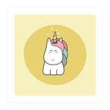 Kawaii Cute Unicorn (Print Only) thumbnail