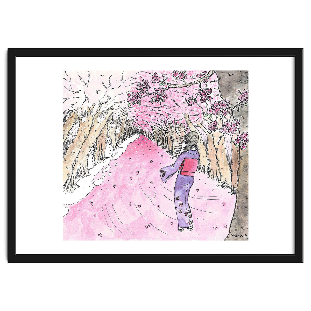 Cherry Blossom Flurry