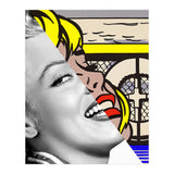 Lichtenstein's Sailboat Girl & Marylin Monroe (Print Only) thumbnail