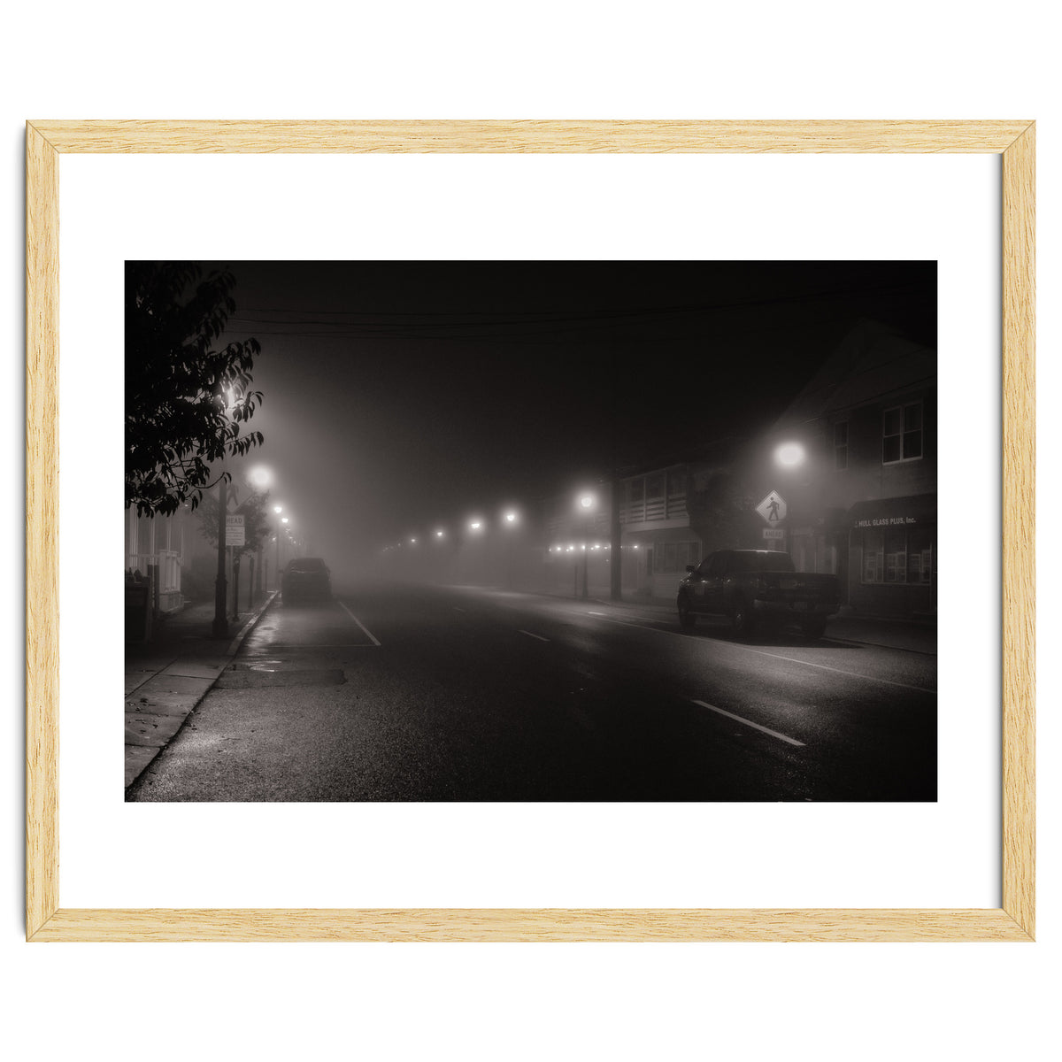 Foggy evening, Hull, Massachusetts