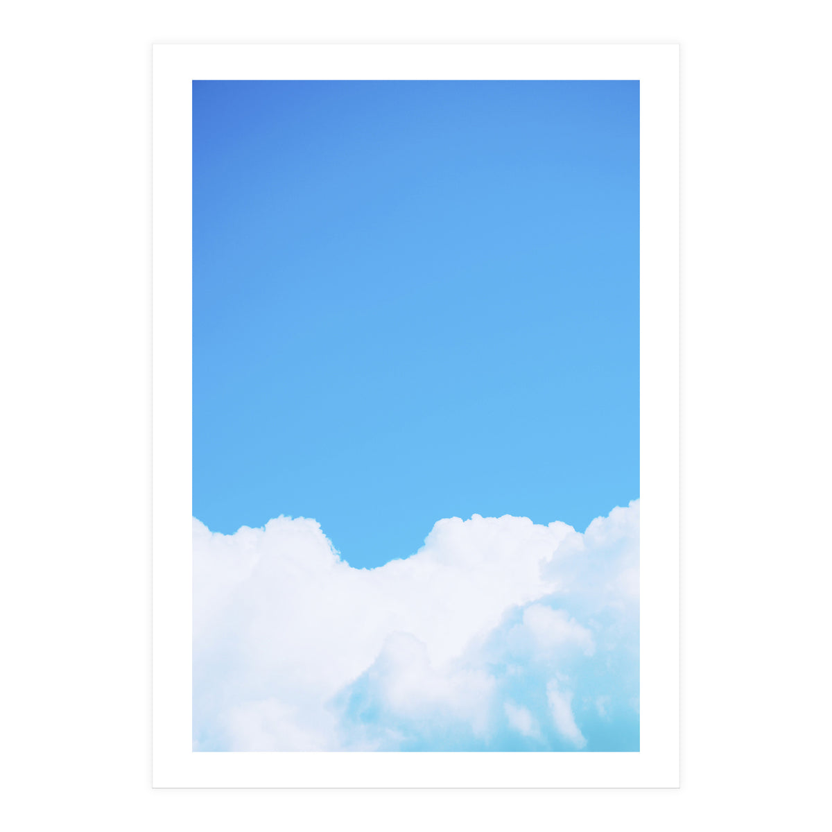 Blue Clouds I (Print Only)