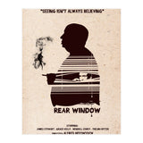 Hitchcock Rear Window movie poster (Print Only) thumbnail