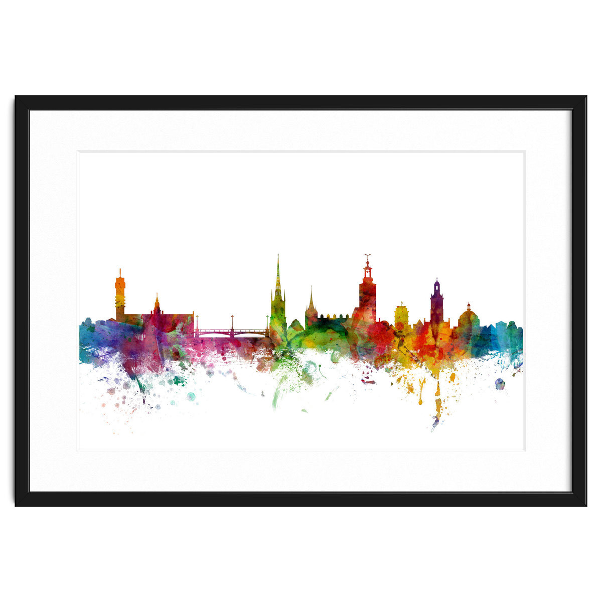 Stockholm Sweden Skyline