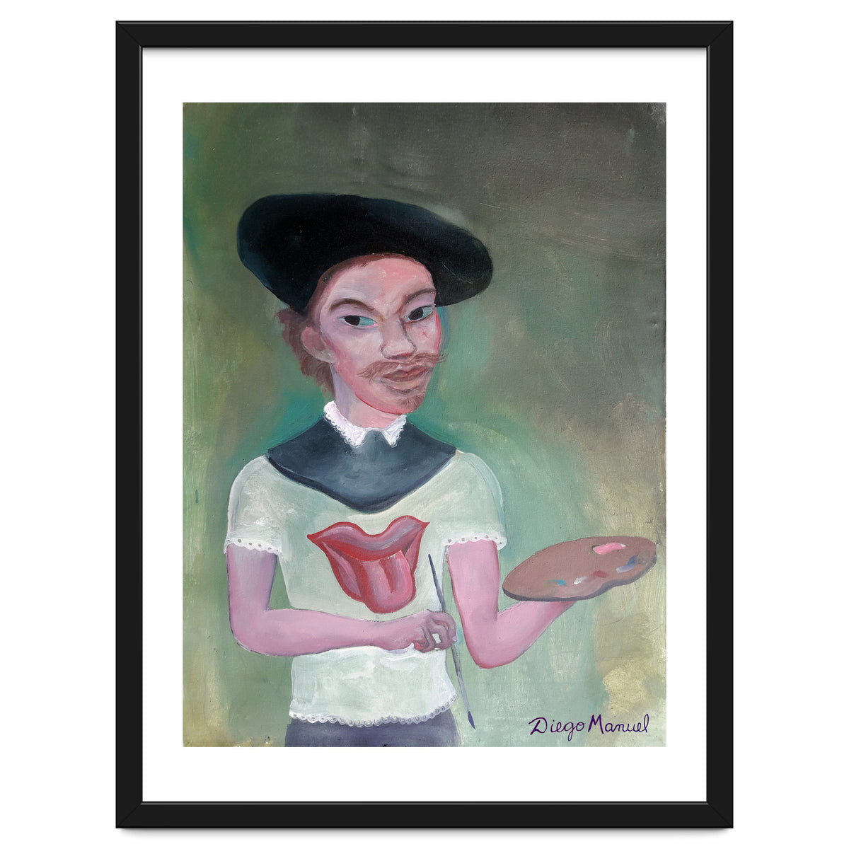 Rembrandt Rolling Fan