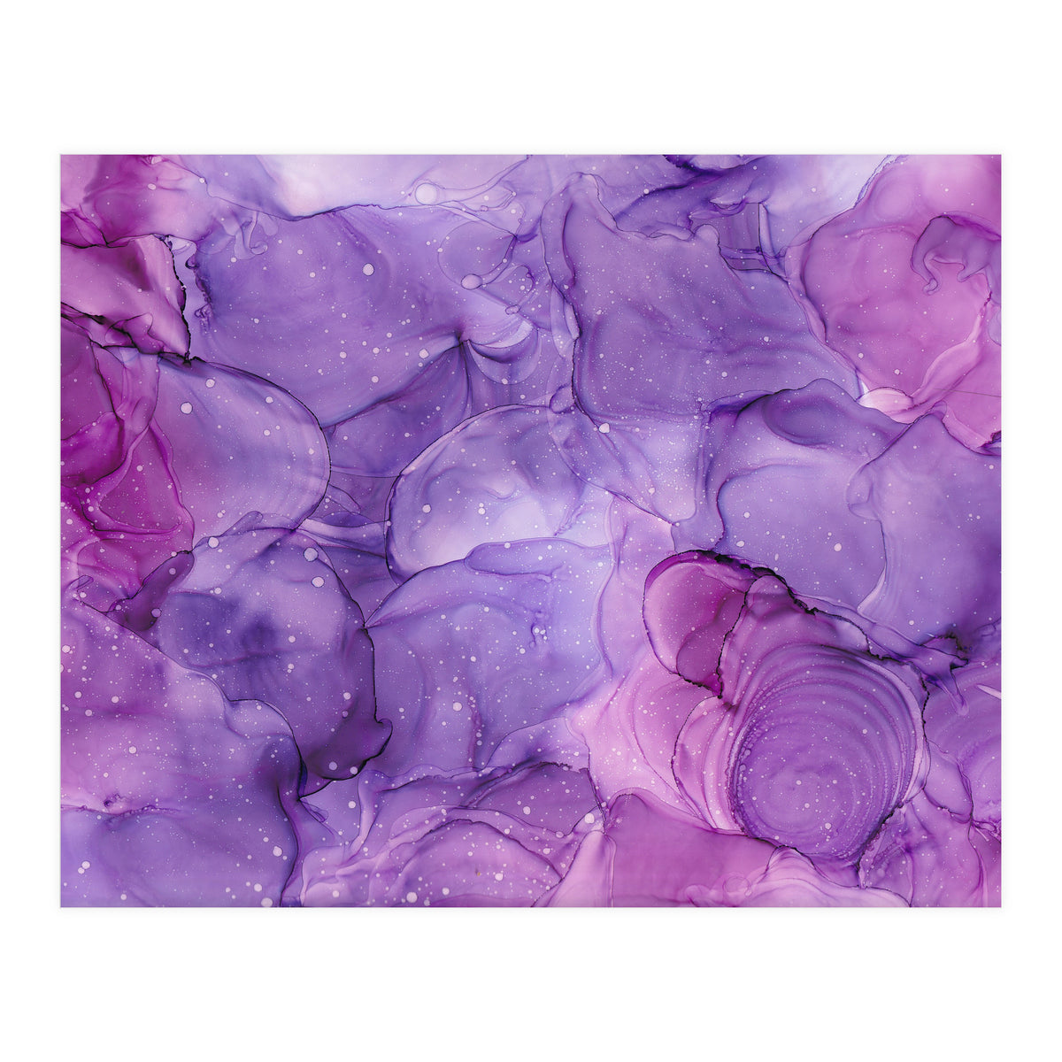 Wild Lilac Hedgerow (Print Only)