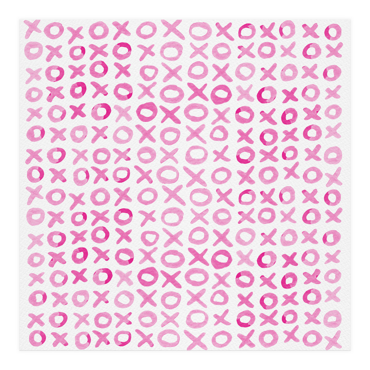 Valentines Day Xoxo - Pink (Print Only)