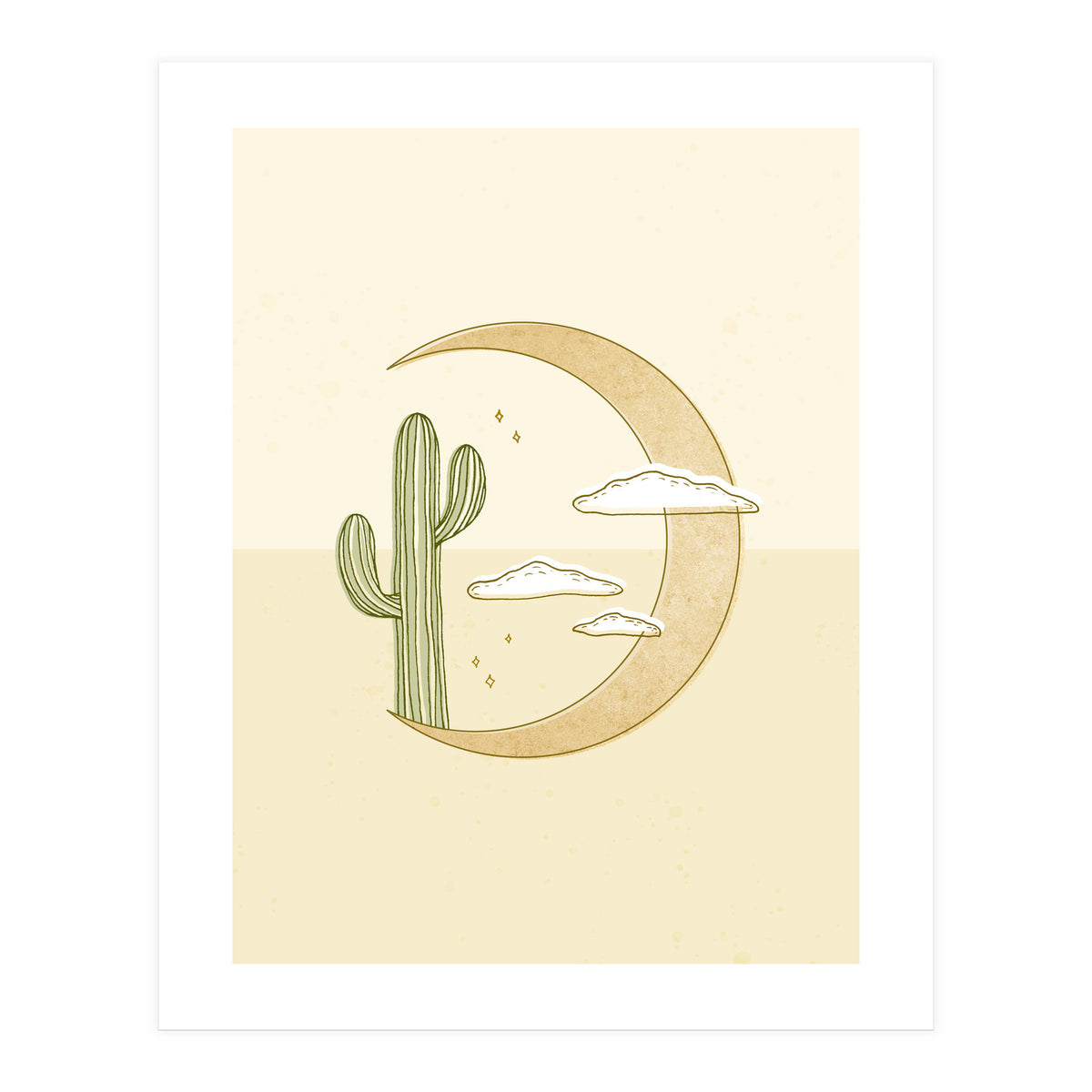 Moon Cactus (Print Only)