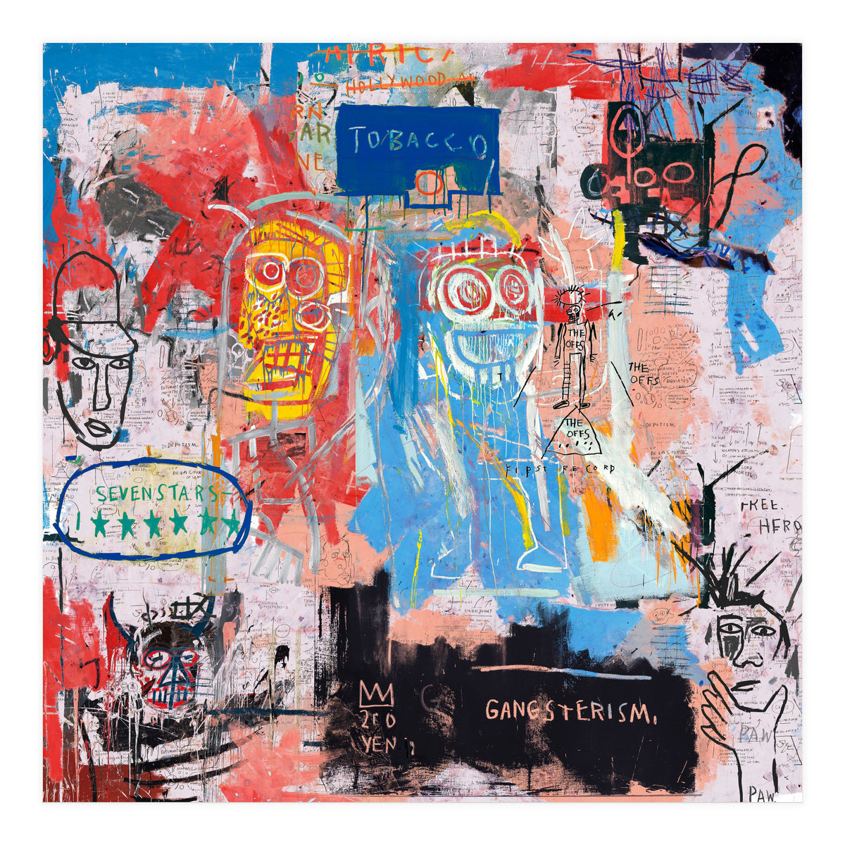 Basquiat Style 2 (Print Only)