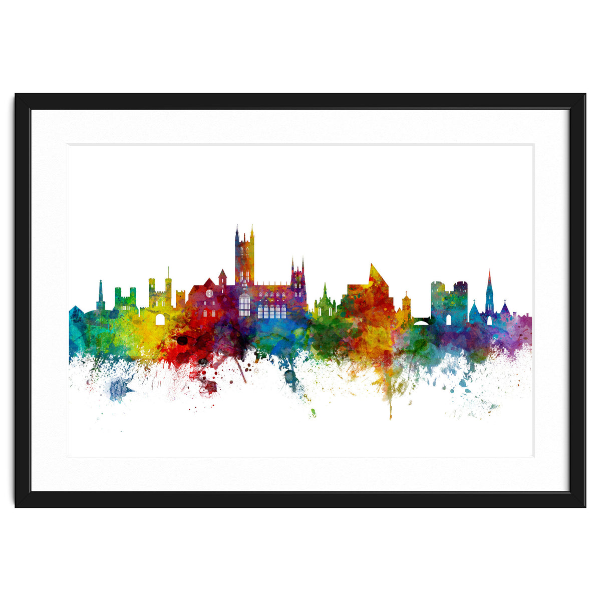 Canterbury England Skyline