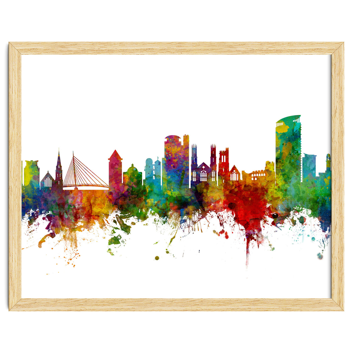 Swansea Wales Skyline