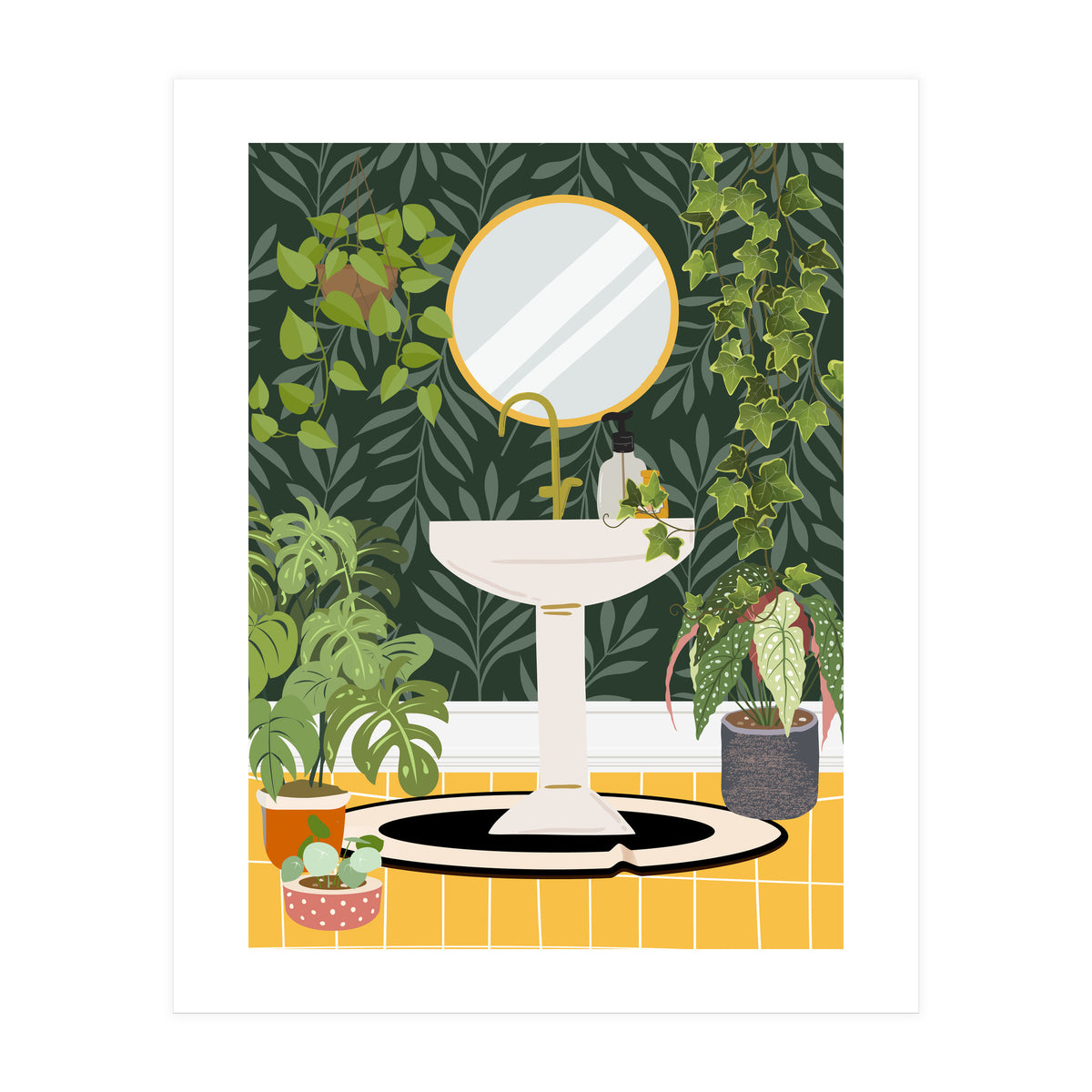 Botanical Sink (Print Only)