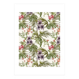 Watercolor tropical foliage (Print Only) thumbnail