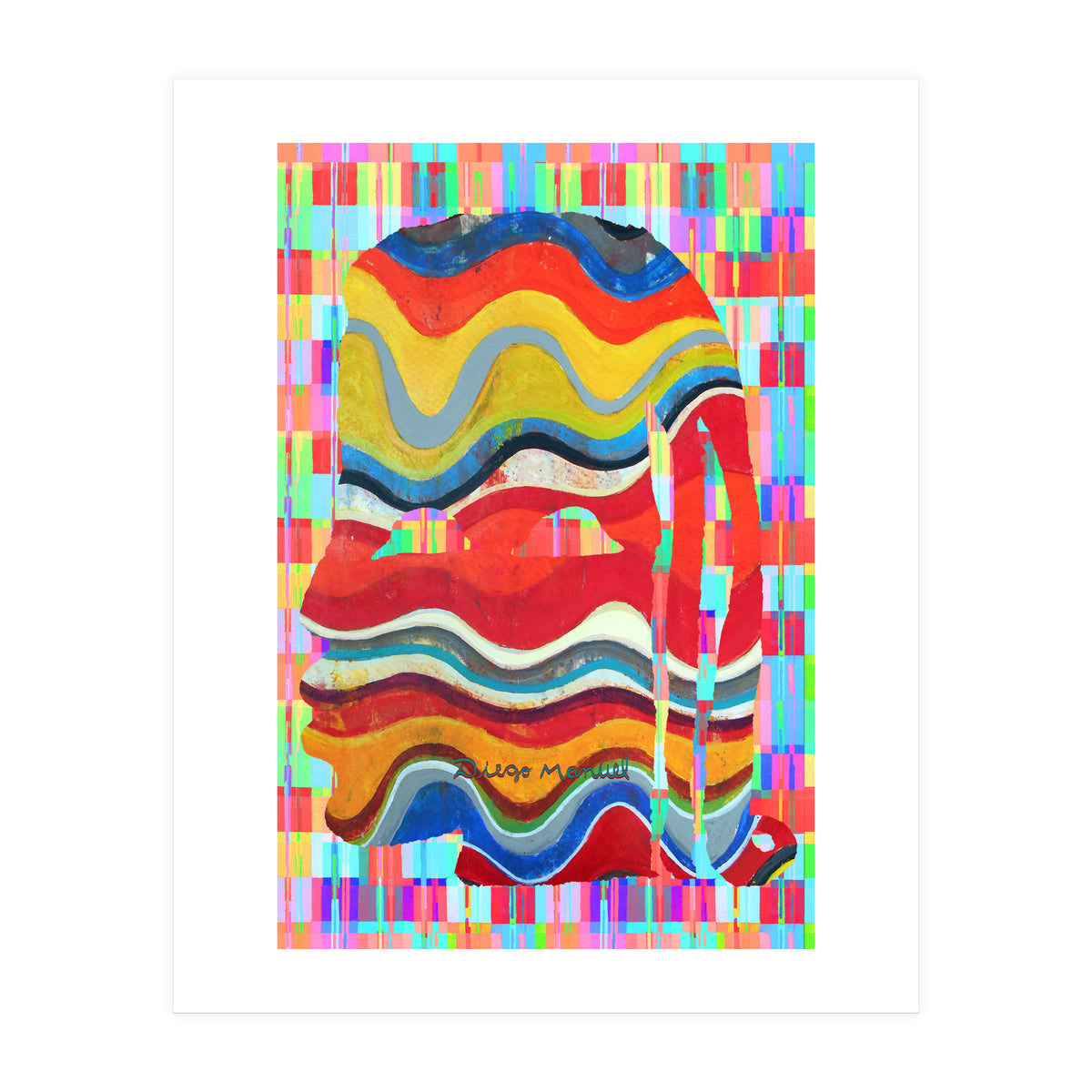 Abstracto Pop Nuevo B Nuevo 11 (Print Only)