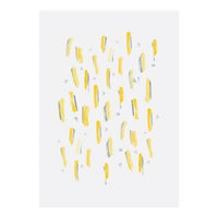 Brush Strokes Mustard (Print Only)