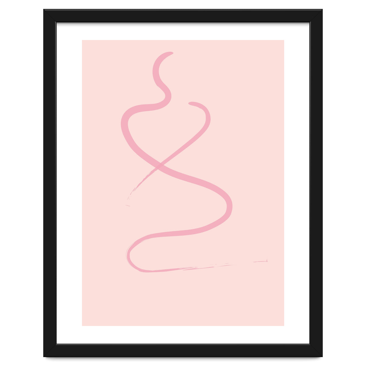 Seated line drawing No 1