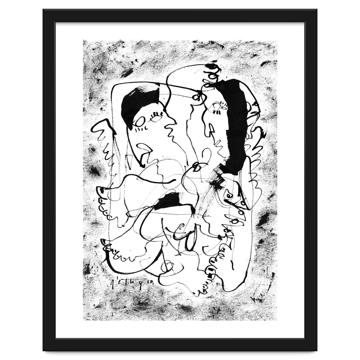 Dancing Forever - b&w