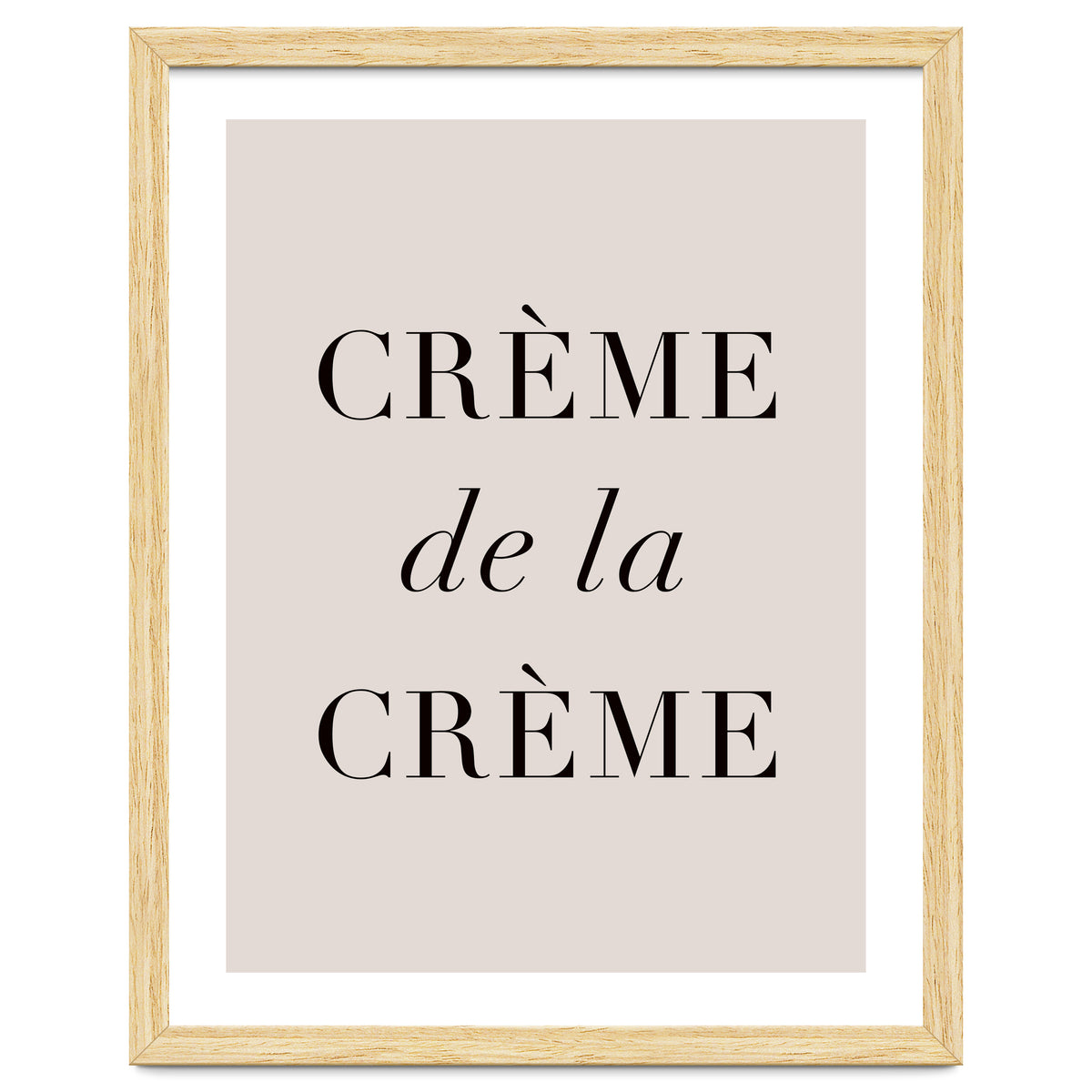 Creme De La Creme