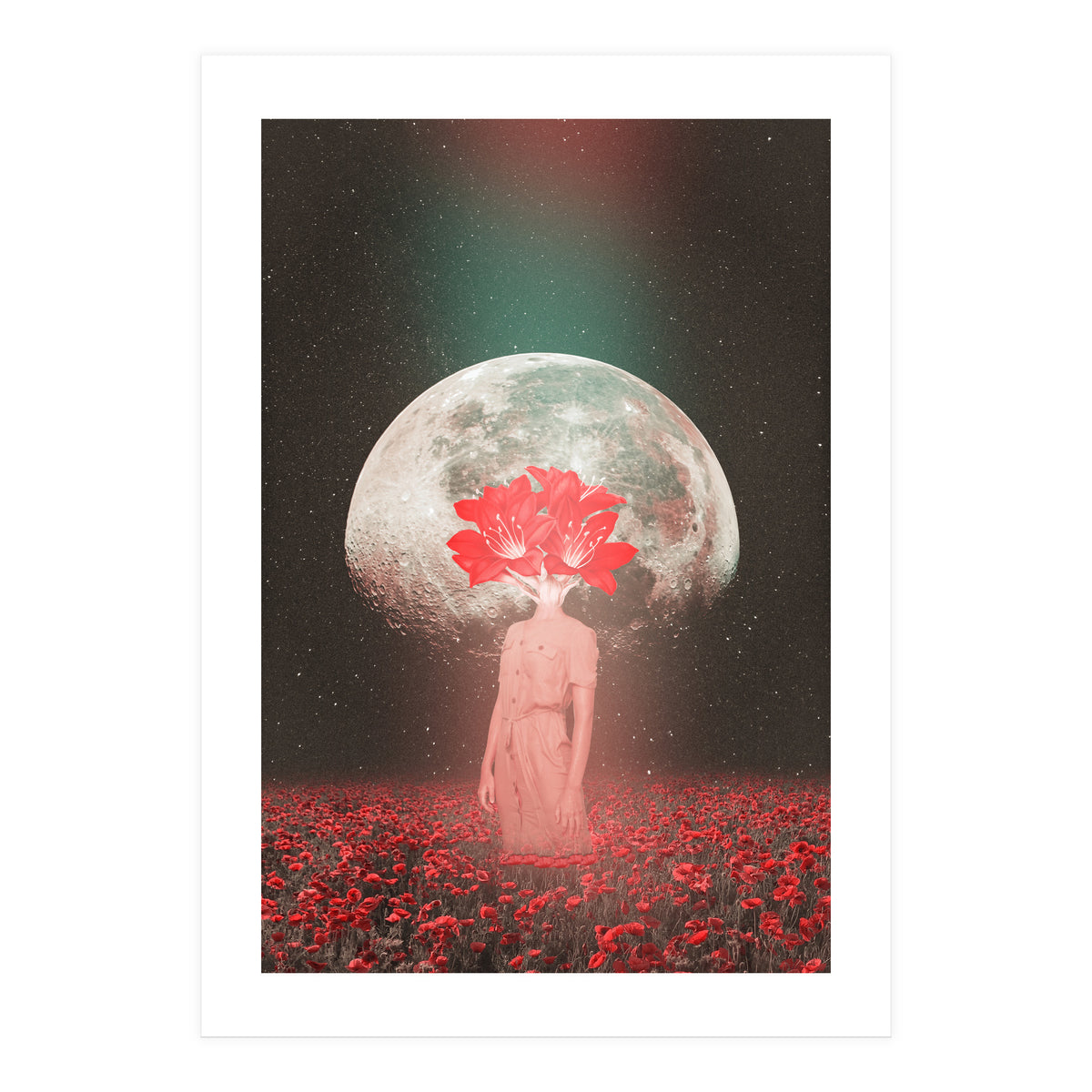 Flowers Bloom in Space (Print Only)