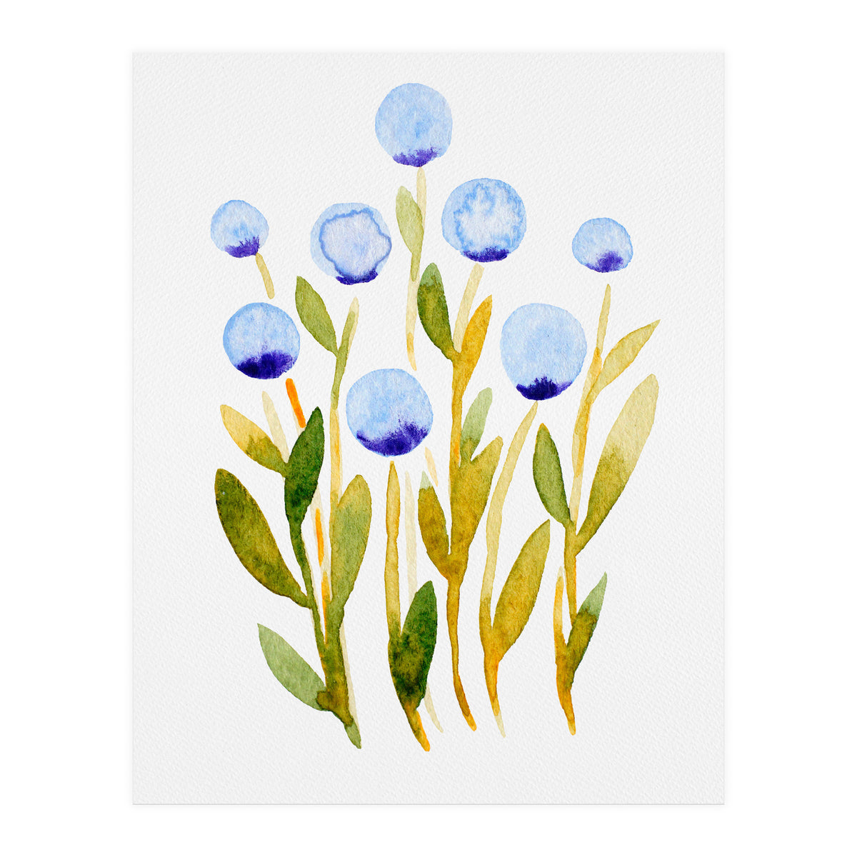 Simple Flowers (Print Only)