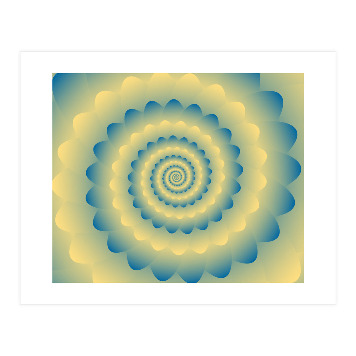 Fractal Flower  (Print Only)