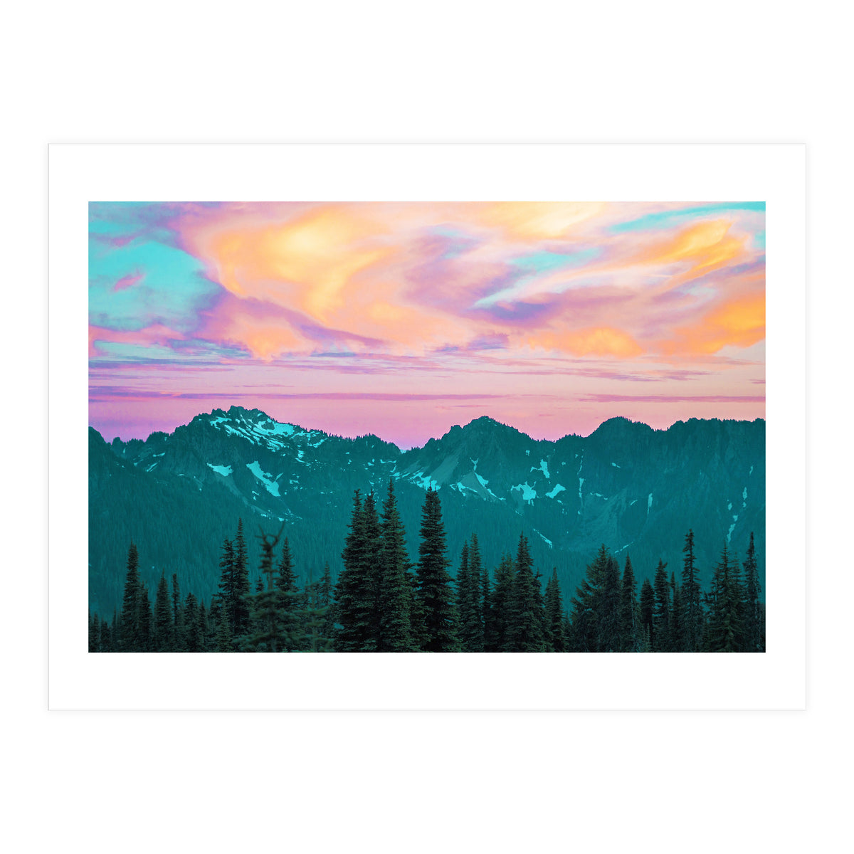 Holographic Sky (Print Only)