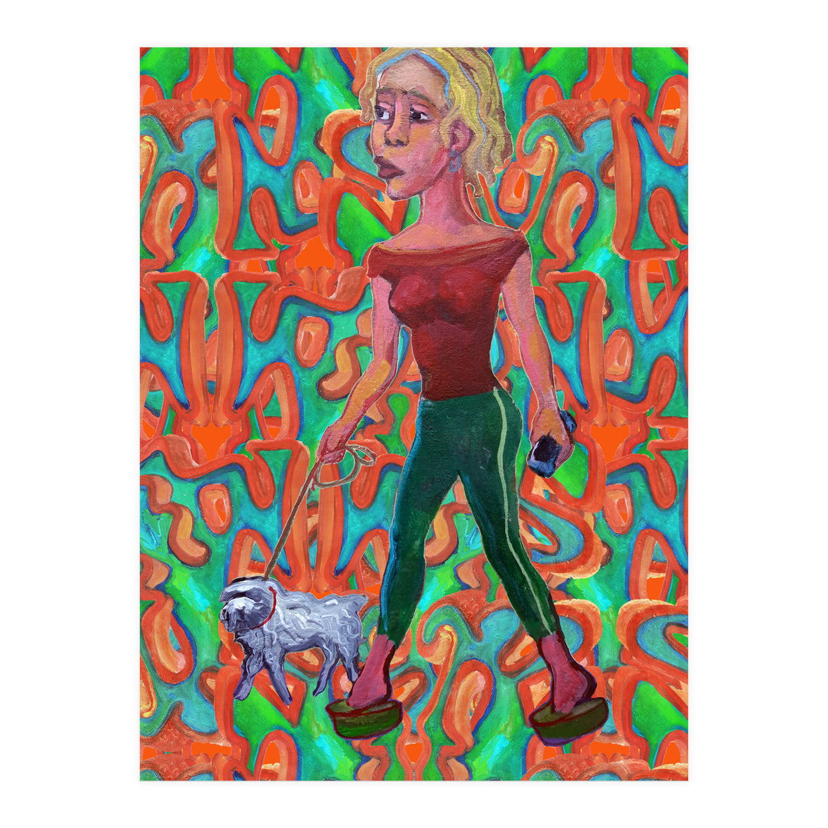 La Chica De Al Lado (Print Only)