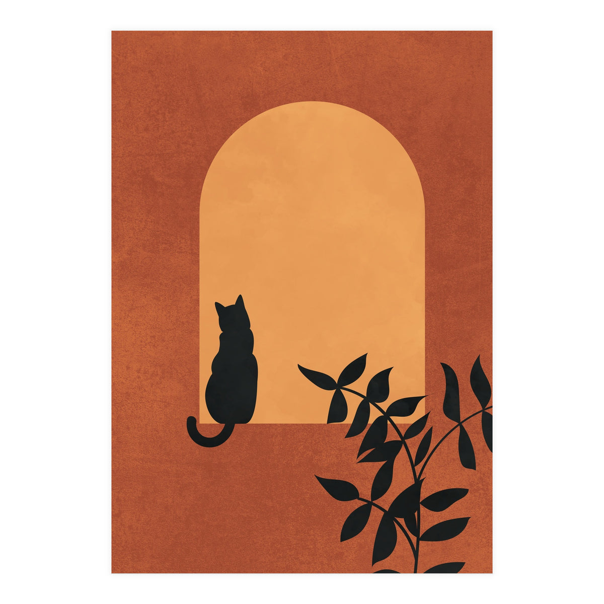 Cat Chilling (Print Only)
