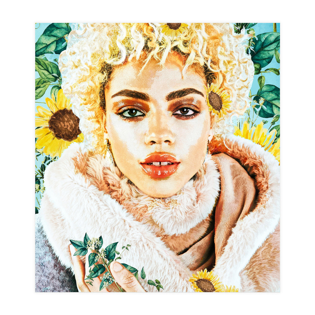 Miss Sunflower (Print Only)
