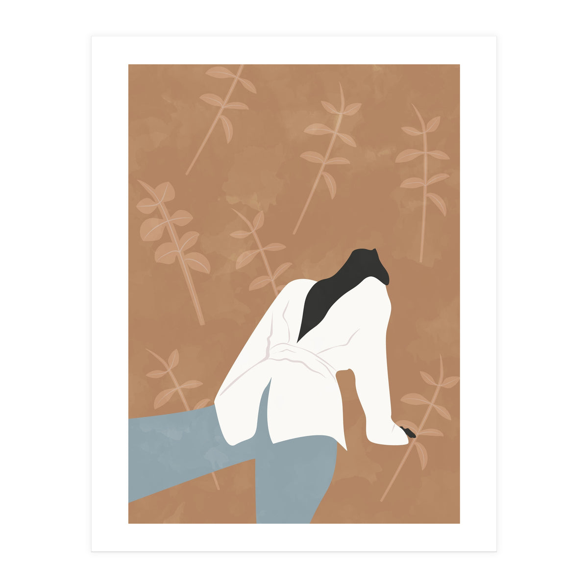 Female Mid Century Boho (Print Only)