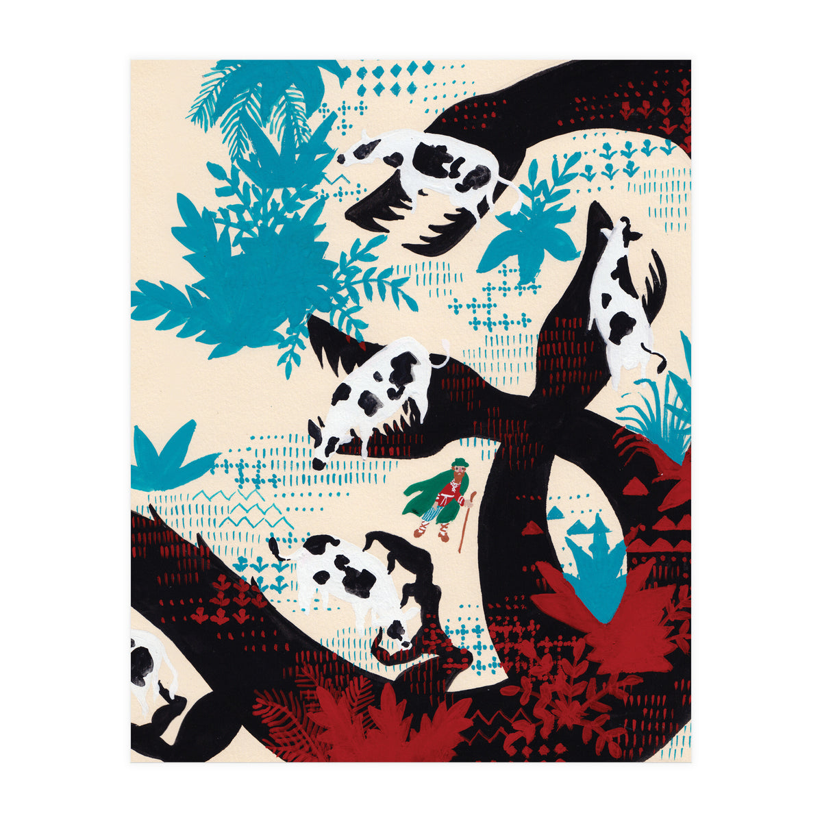 Russian Folk Tales - The Crystal Mountain (Print Only)