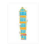 Dutch House Cartoon (Print Only) thumbnail