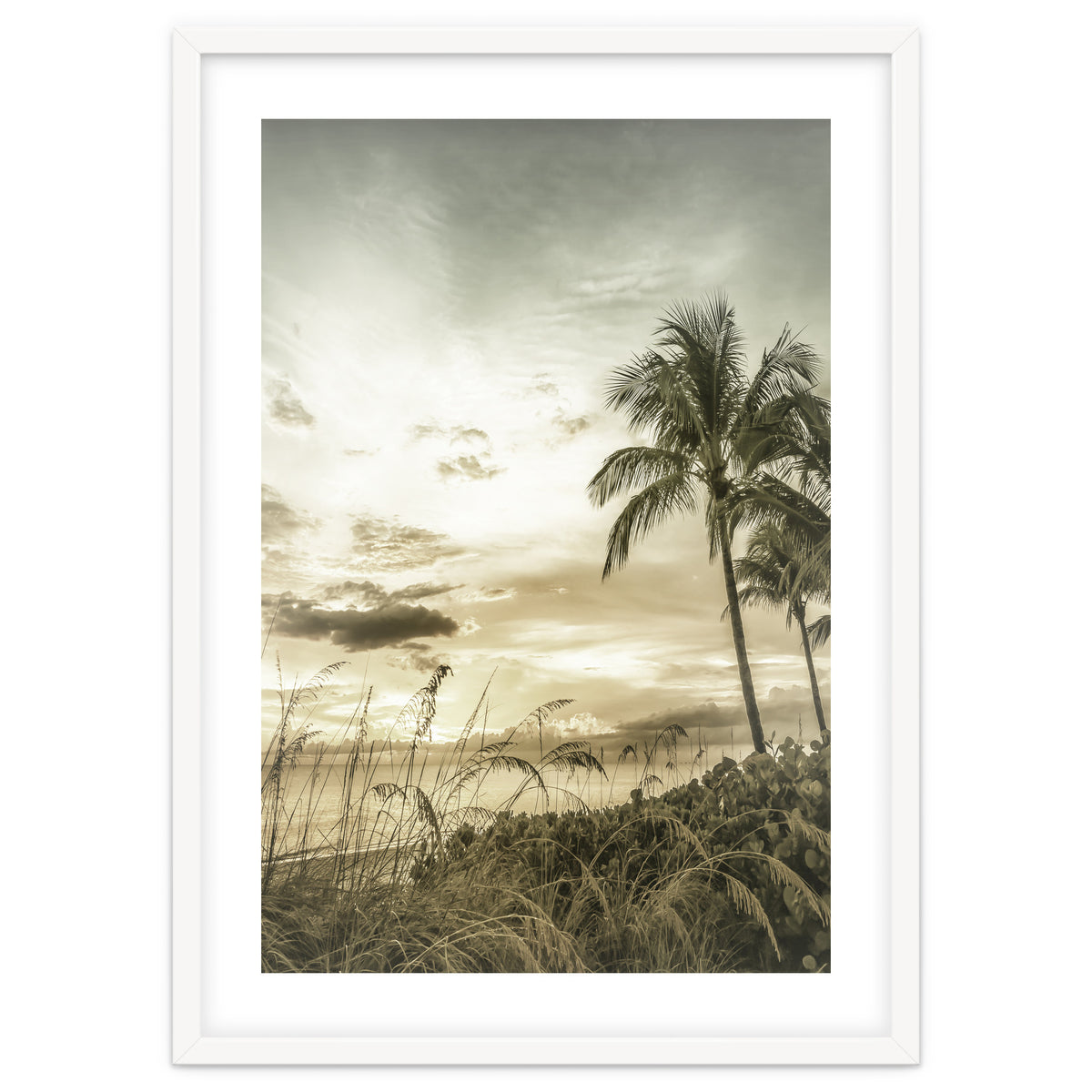 BONITA BEACH Bright Sunset | Vintage