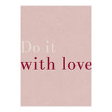 Do It With Love, Pink (Print Only) thumbnail