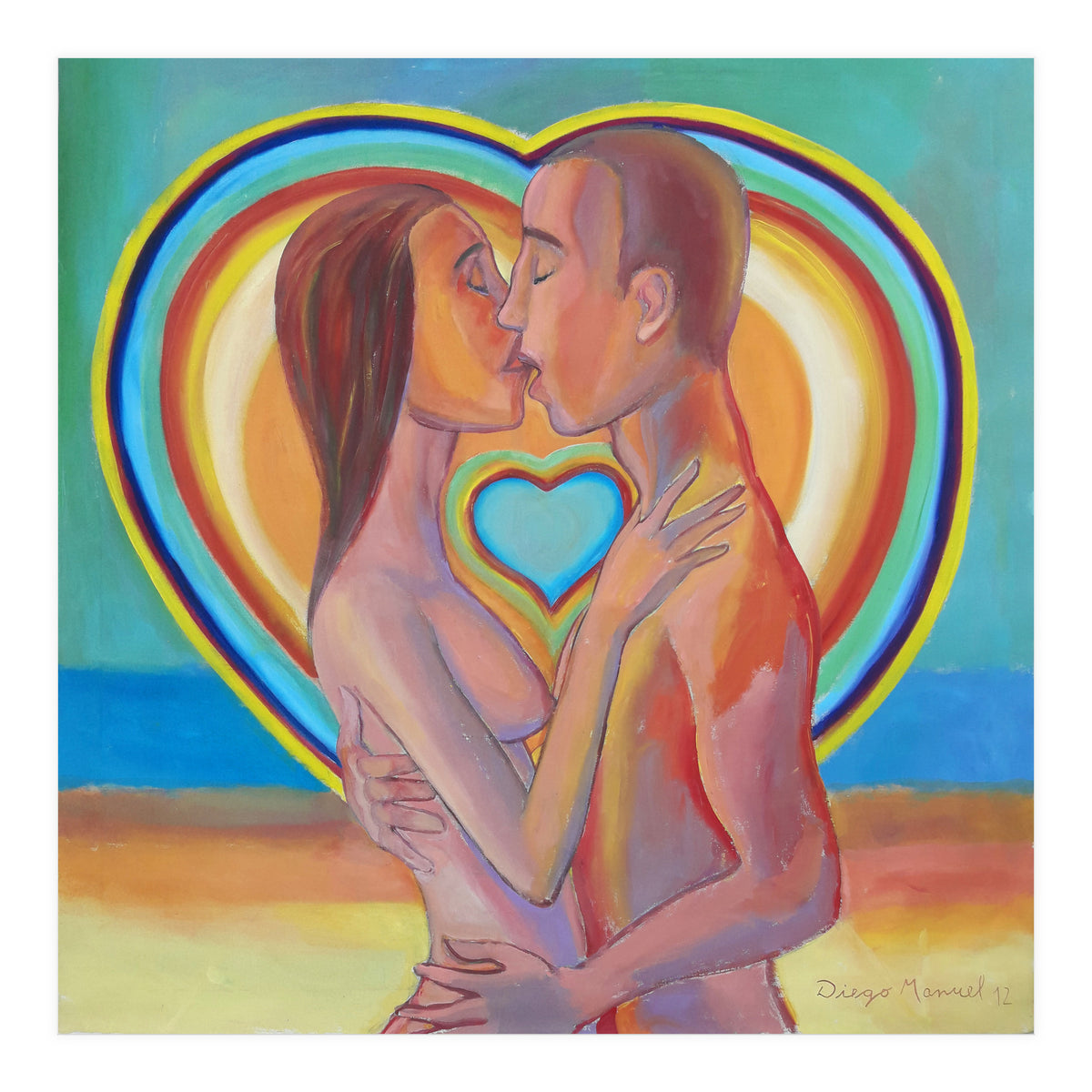 Beso Enamorado (Print Only)