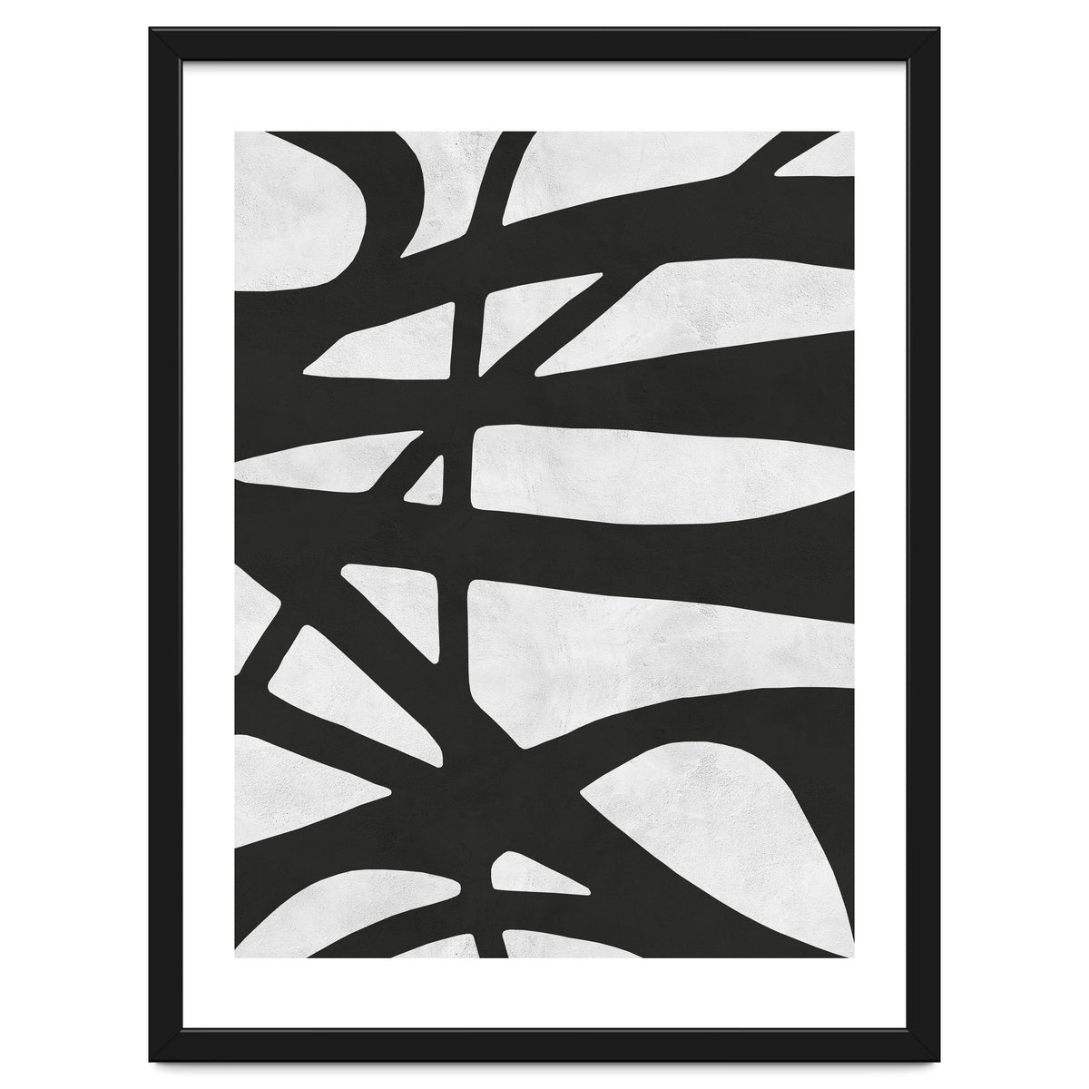 Expressionist black and white IV