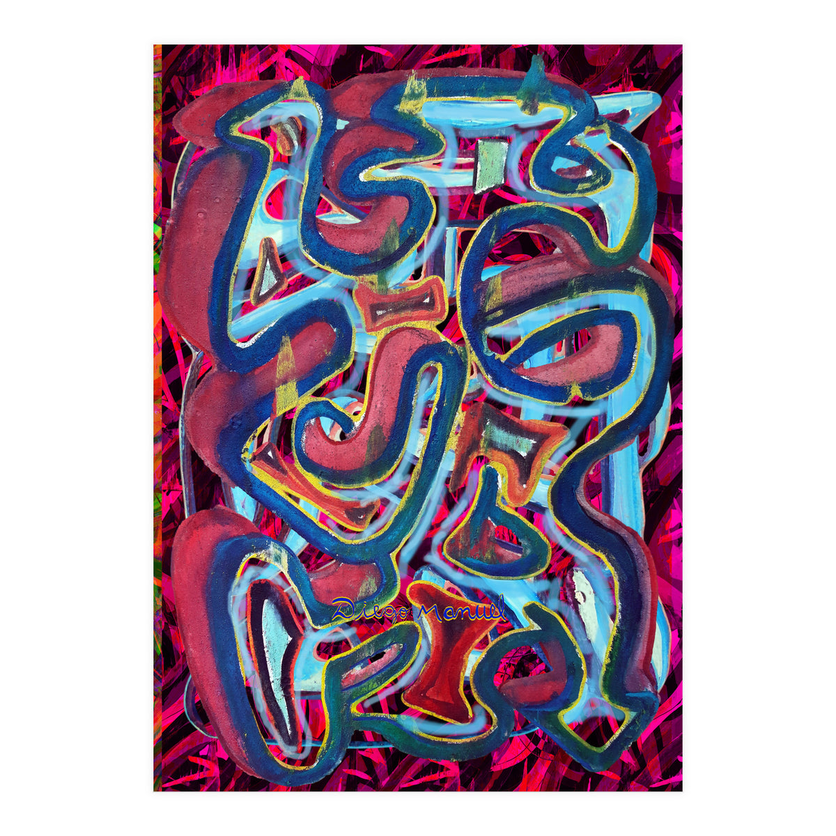 Graffiti Digital 2022 908 (Print Only)