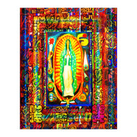 Graffiti Digital 2022 336 and Virgin of Guadalupe (Print Only)