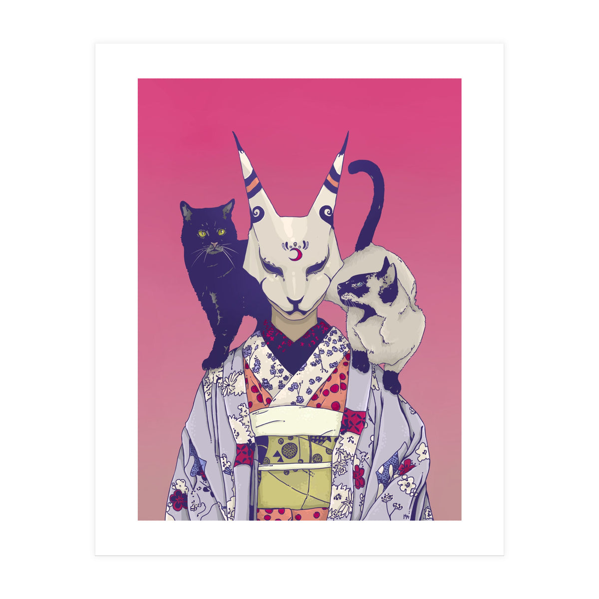Neko Lady (Print Only)