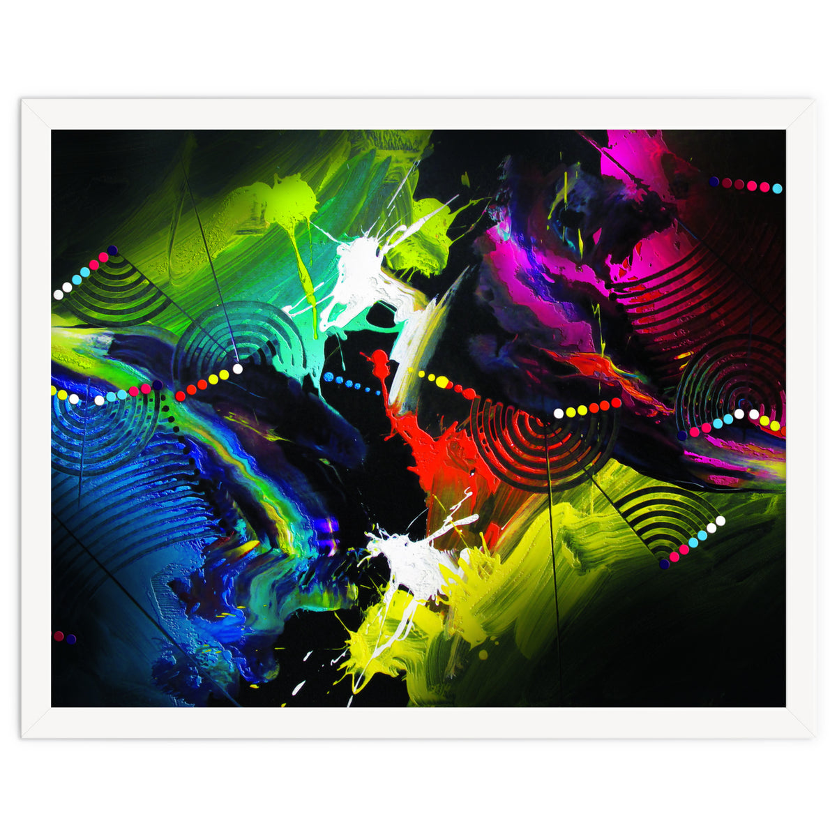 Abstract Art Britto - Qb291