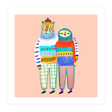 Leopard and Sloth Friends (Print Only) thumbnail