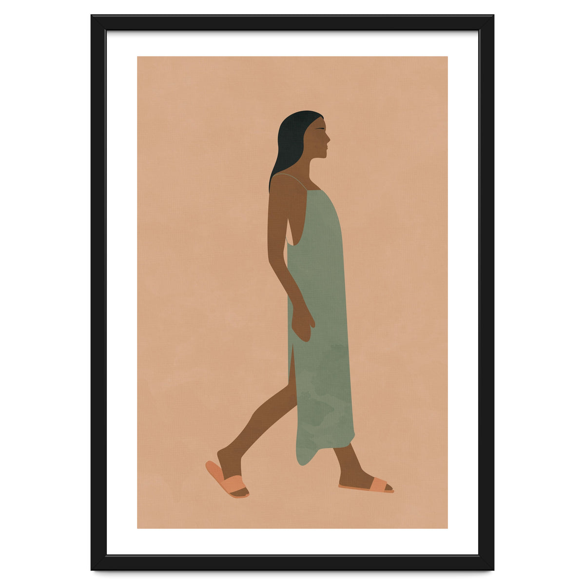 Minimalist Boho Woman
